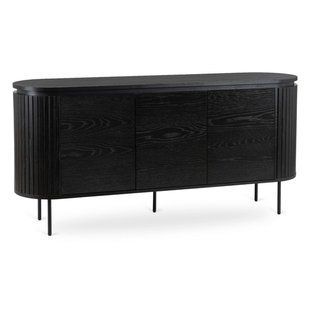 Комод MEBEL ELITE BECK 160 см Черный