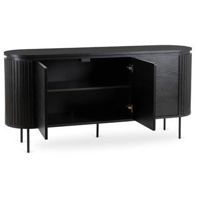 Комод MEBEL ELITE BECK 160 см Чорний
