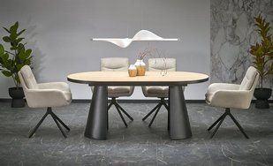 Стол GIACOMO 130(175)x85 см Дуб Натуральный HALMAR