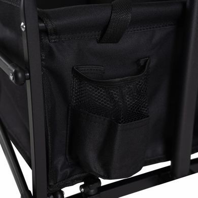 Садовая складная тележка MEBEL ELITE GILBERT 70 л Черный