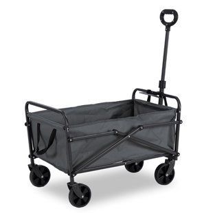 Садовая складная тележка MEBEL ELITE GILBERT 70 л Серый