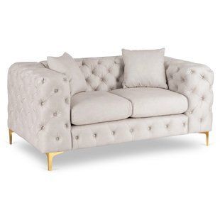 Диван MEBEL ELITE SORRENTO 2S Кремовый