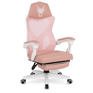 Крісло офісне обертове MEBEL ELITE BING рожевий