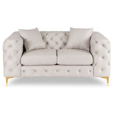 Диван MEBEL ELITE SORRENTO 2S Кремовий