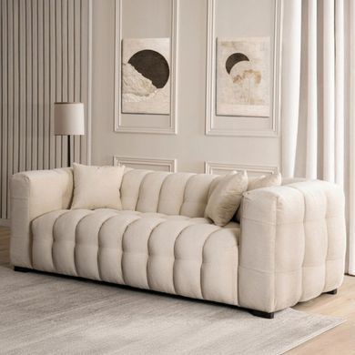 Диван MEBEL ELITE MODERNO 3S Кремовый