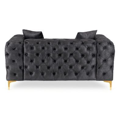 Диван MEBEL ELITE SORRENTO 2S Чорний