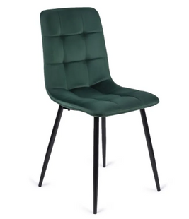 Стілець оксамитовий MEBEL ELITE PERU Velvet Зелений