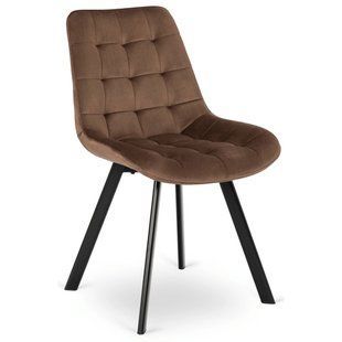 Стул бархатный MEBEL ELITE RICK Velvet Коричневый