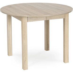 Стол кухонный раскладной MEBEL ELITE HARRY 102-142х102 см дуб сонома