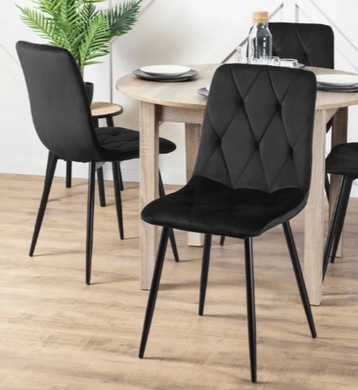 Стіл кухонний розкладний MEBEL ELITE HARRY 102-142х102 см дуб сонома