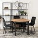 Стол MEBEL ELITE JAMES 102 (222)*102 см Дуб крафт
