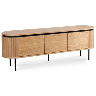 Тумба под ТВ MEBEL ELITE BECK 160 см Дуб