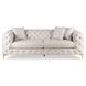 Диван MEBEL ELITE SORRENTO 3S Welur Кремовый