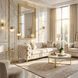 Диван MEBEL ELITE SORRENTO 3S Welur Кремовый