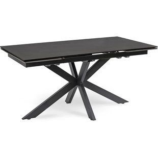 Стіл розкладний MEBEL ELITE BRUNO 160-240х90 см Чорний