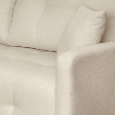 Розкладний диван MEBEL ELITE SEUL Boucle Бежевий