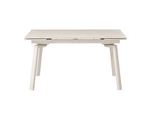 Стіл BELFORD CERAMIC 140(200)*80 білий/кашемір