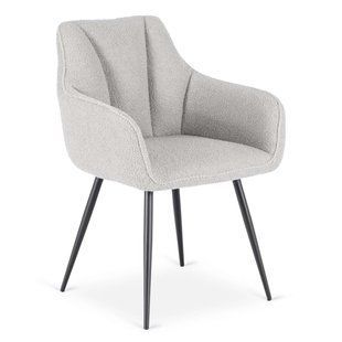 Обеденный стул MEBEL ELITE NAWARA Boucle Серый