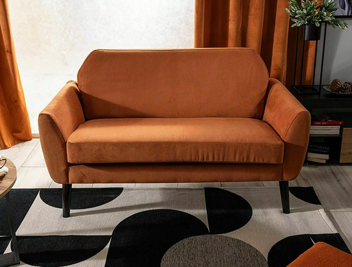 Диван Mena Velvet Кориця SIGNAL