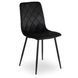 Стілець MEBEL ELITE FORIS Чорний Velvet