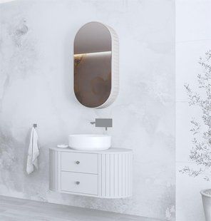 Шкаф настенный с зеркалом VENEZIA 1D Кашемир HALMAR