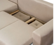 Кутовий диван лівий оксамитовий MEBEL ELITE MATEO Velvet 248 см бежевий