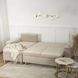 Кутовий диван лівий оксамитовий MEBEL ELITE MATEO Velvet 248 см бежевий