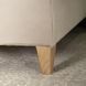 Кутовий диван лівий оксамитовий MEBEL ELITE MATEO Velvet 248 см бежевий