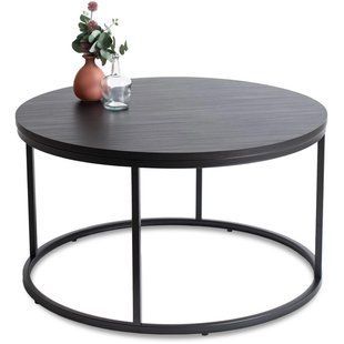 Журнальный стол MEBEL ELITE AMON MAX 80*80 Черный