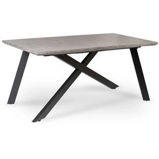 Стол раскладной MEBEL ELITE HAMILTON 160-200х90 см Серый бетон