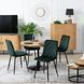 Стілець MEBEL ELITE FORIS Зелений Velvet