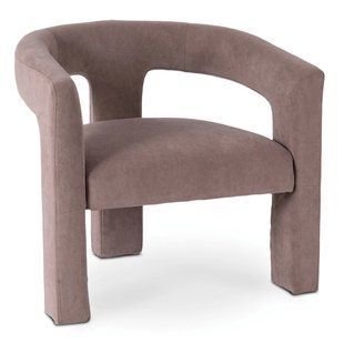 Кресло мягкое MEBEL ELITE LILLE Welur Бежевый