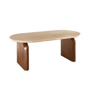 Стол раскладной MEBEL ELITE DANTE 100(300)х100 см Травертин/Орех