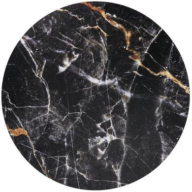 Журнальний столик HARISSA B Черный 42x42 см HALMAR