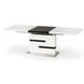 Стіл Monaco Білий 160(220)х90 см HALMAR