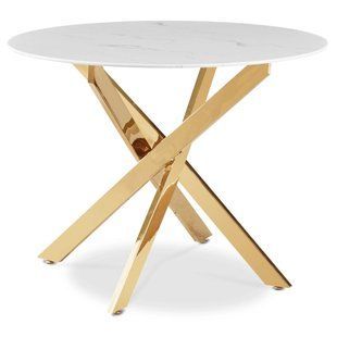 Обеденный стол MEBEL ELITE BALI 100*100 см Белый