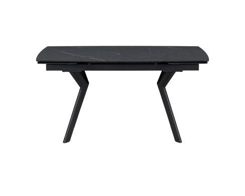 Стіл NOREEN CERAMIC 140(200)*80 чорний/чорний