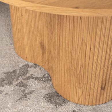 Журнальный стол MEBEL ELITE ARION MAX 80*80 см Дуб