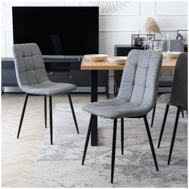 Обідній стілець MEBEL ELITE PERU 2 Сірий
