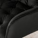 Крісло офісне обертове оксамитовий MEBEL ELITE MILAN Velvet Чорний / Золотий