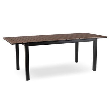 Розкладний садовий стіл MEBEL ELITE ARGOS 160-260 см Горіх
