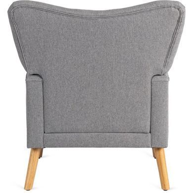 Кресло мягкое MEBEL ELITE BUNNY Светло-серый