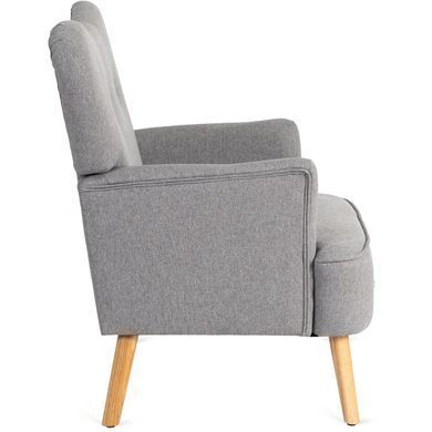 Кресло мягкое MEBEL ELITE BUNNY Светло-серый