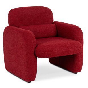 Крісло м'яке MEBEL ELITE TOGO Boucle Бордовий