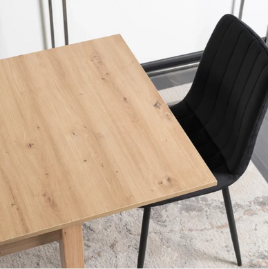 Стіл розкладний MEBEL ELITE MAX 80-160х80 см дуб артизан