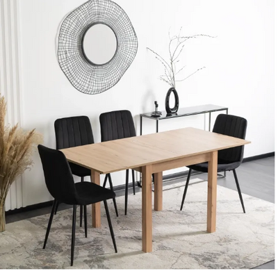 Стіл розкладний MEBEL ELITE MAX 80-160х80 см дуб артизан
