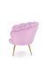 Кресло Amorino Velvet Розовый HALMAR
