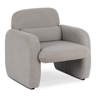 Крісло м'яке MEBEL ELITE TOGO Boucle Сірий