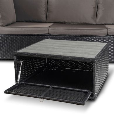 Комплект садових меблів MEBEL ELITE CALIENTE Коричневий