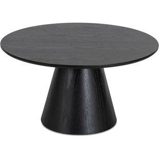 Журнальный стол MEBEL ELITE CASSANDER MAX 80*80 см Черный